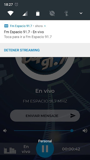 Radio Fm Espacio 91.7 Screen 2