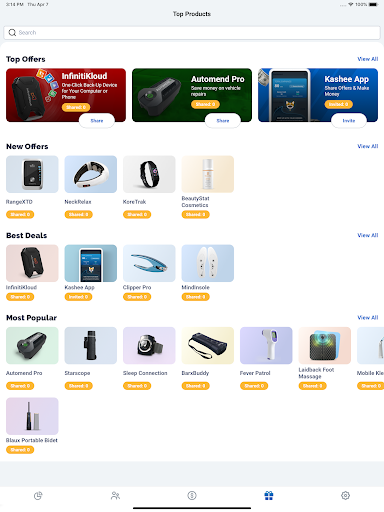 Screenshot of Savvy: Earn Cash-back Rewards