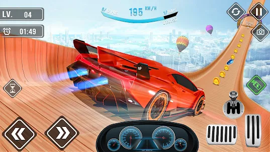 GT 汽車駕駛：坡道汽車遊戲