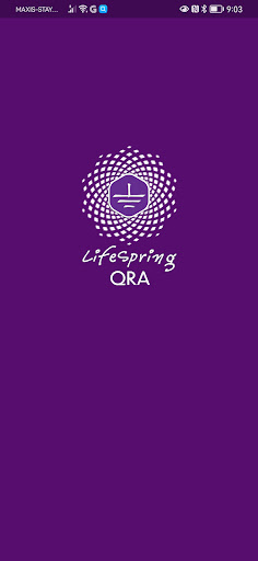 Android application LifeSpringQRA screenshort