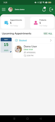 Android application Medezzy Doctor Admin screenshort