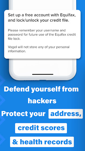 Vogel: data privacy & security Screen 3