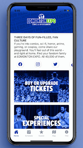 Android application EDMONTON EXPO screenshort