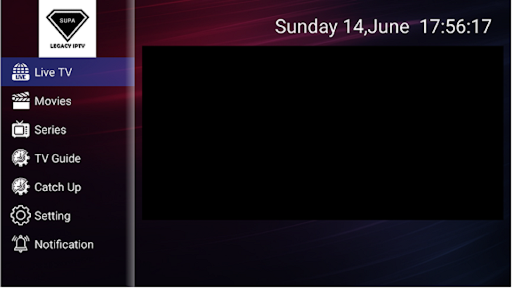 Supa Legacy IPTV Screen 2