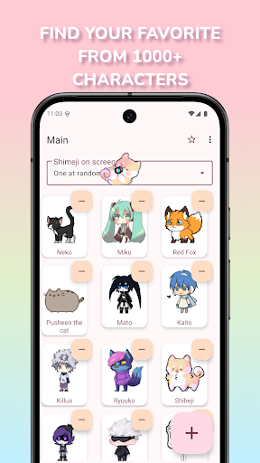 Shimeji: Screen Buddies screenshot 2