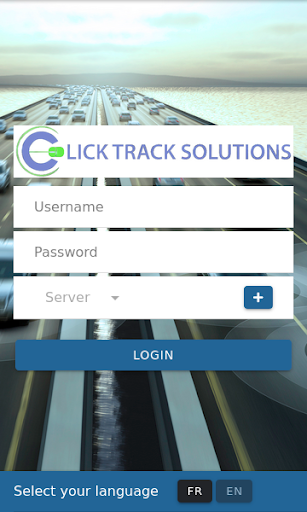 Android application CLICKTRACK screenshort