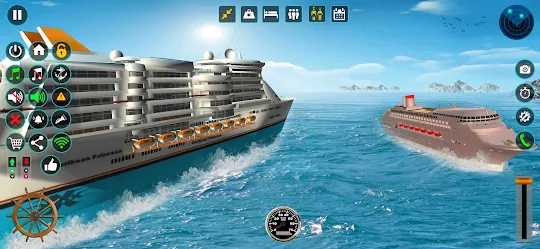 simulador de navio de cruzeiro