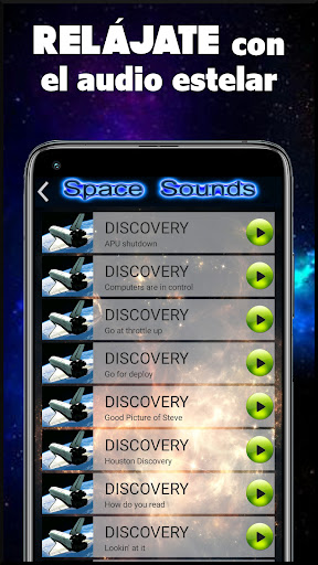 Sonidos y efectos espacio FX