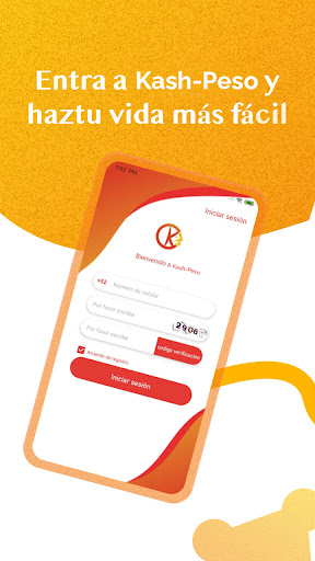 Android application Kash-Peso screenshort