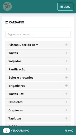 Doce do Bem Screen 2