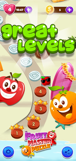 Fruit Link Puzzle Screen 3