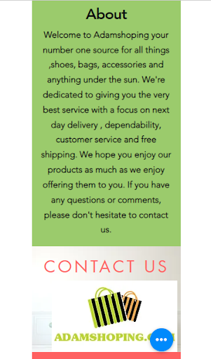 adamshoping Screen 2