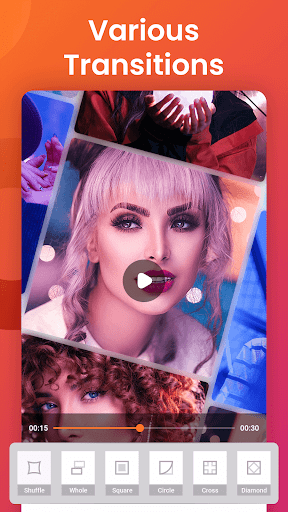 Photo Video Maker with Song Screen 3