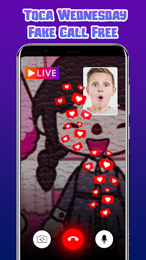 Toca Wednesday Scary Call Fun