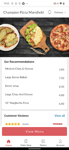 Champion Pizza Mansfield Screen 2