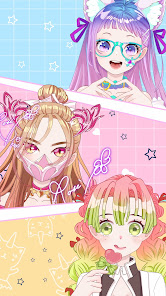 Screenshot 22 Doll Anime Avatar Maker Game android