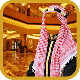 Arab Man Suit Photo Maker icon