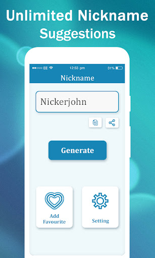 Nickname Finder for Everyone Screen 2