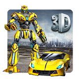 3D Transform Robot Battle Live Wallpaper icon