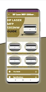HP Laser MFP 1202nw Guide