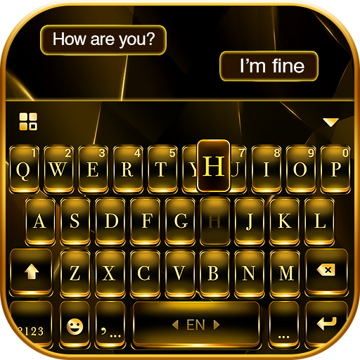 Black Gold Glow Theme icon