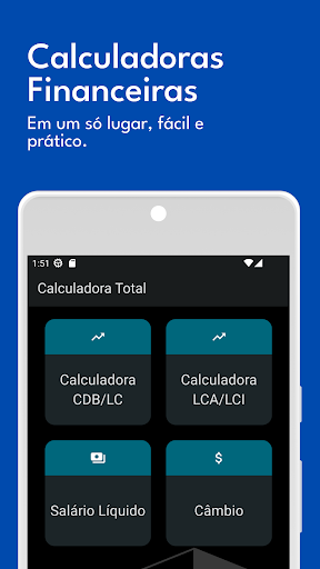 Android application Calculadora Total screenshort