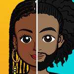 Cover Image of Download AfroMoji: African Afro Emoji Stickers Black 9.1 APK