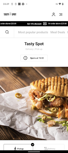 Android application Tasty Spot Blackburn screenshort
