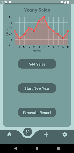 MyBizBooks - Product Tracker Screen 2