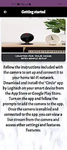 Logitech Circle Camera guide