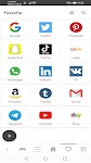 screenshot of Appso: all social media apps