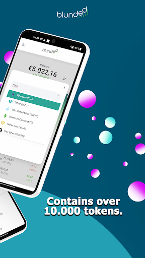 blunded crypto portfolio Screen 3