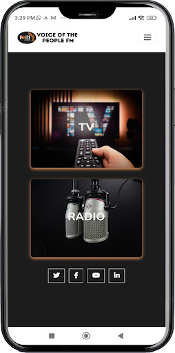 Android application Voice of the People (VOP) screenshort
