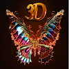 3D Wallpaper Butterfly Theme icon