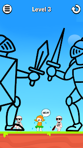 Draw Hero 3D: Draw Your Weapon