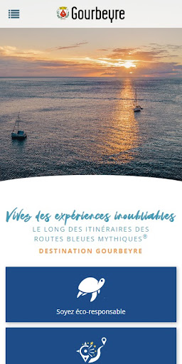 Android application Routes Bleues de Gourbeyre screenshort