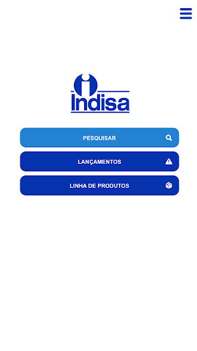 Android application Indisa - Catálogo screenshort