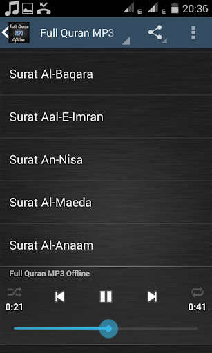 Full Quran MP3 Offline