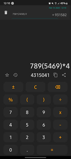 BrainyMath Calc screenshot 4