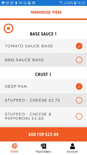 Farmhouse Pizza Screen 2