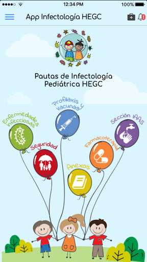 Android application InfectoHEGC screenshort