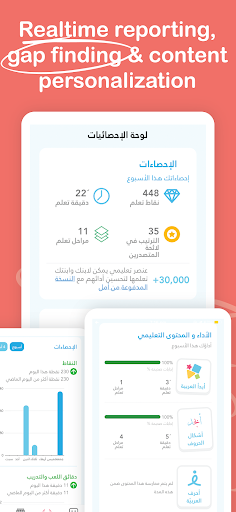Screenshot of Amal Stories: Reading Arabic