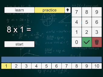 1x1 Math Trainer