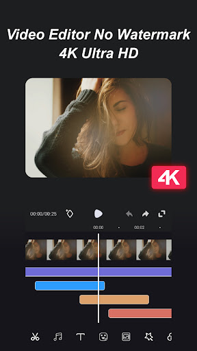 Video Editor No Watermark Make Screenshot 1 - AppWisp.com