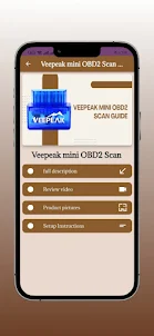 Veepeak mini OBD2 Scan Guide