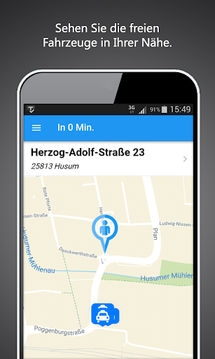 Android application Taxi Husum / NF screenshort