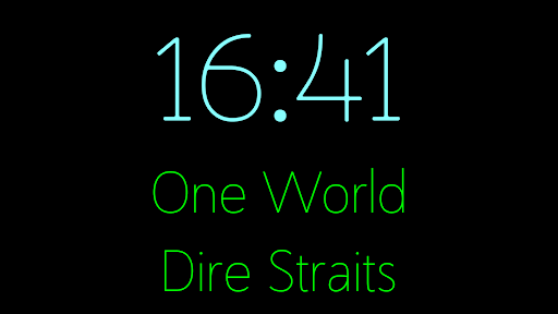 Radio Clock Lite: Big & Simple Screen 2