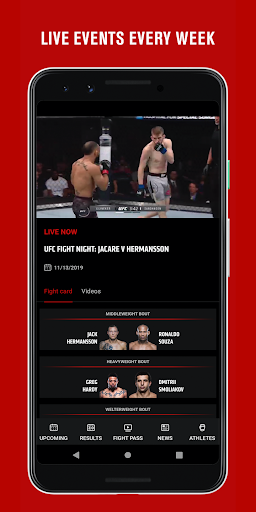 UFC 11.13.0 APK screenshots 2