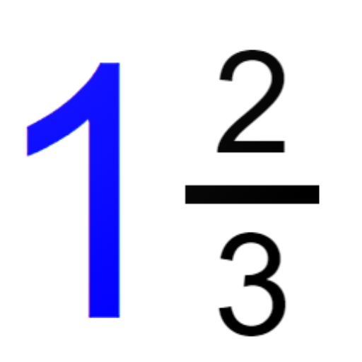 Math (Fractions) Step By Step  Icon