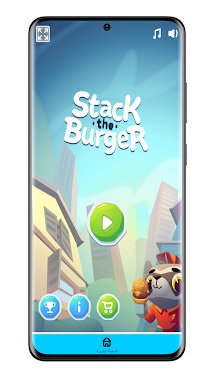 #4. Stack The Burger (Android) By: Moayadshdoohcreator